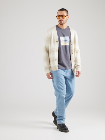 Maglietta 'JORVESTERBRO' di JACK & JONES in grigio
