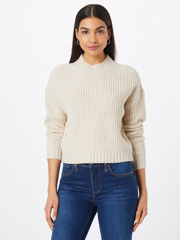 Hailys Sweater 'Joy' in Beige: front