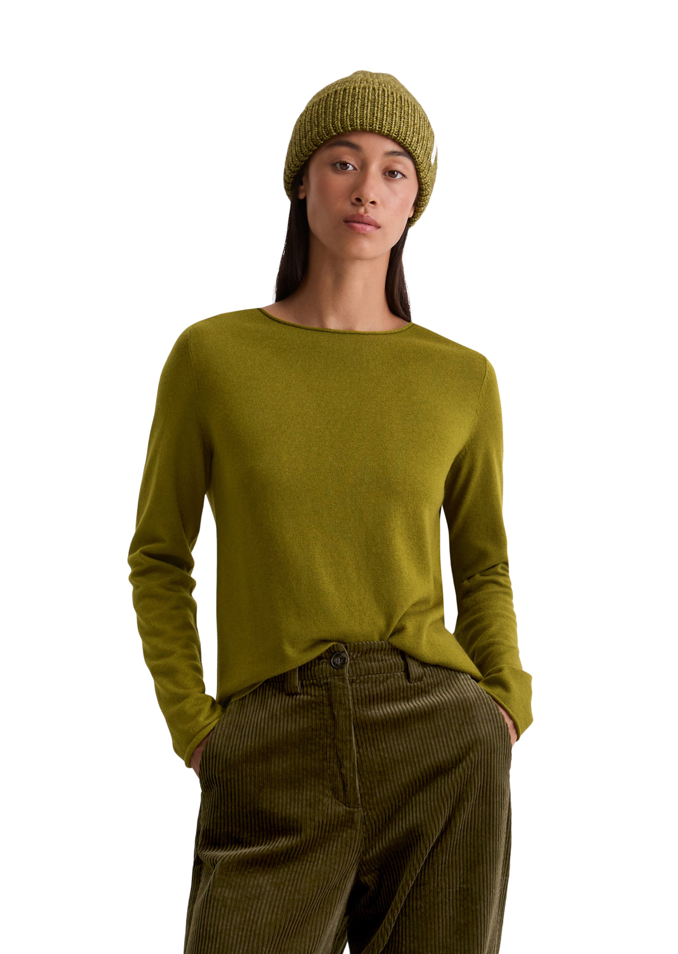 Marc O'Polo Pullover in Schwarz: Vorderseite