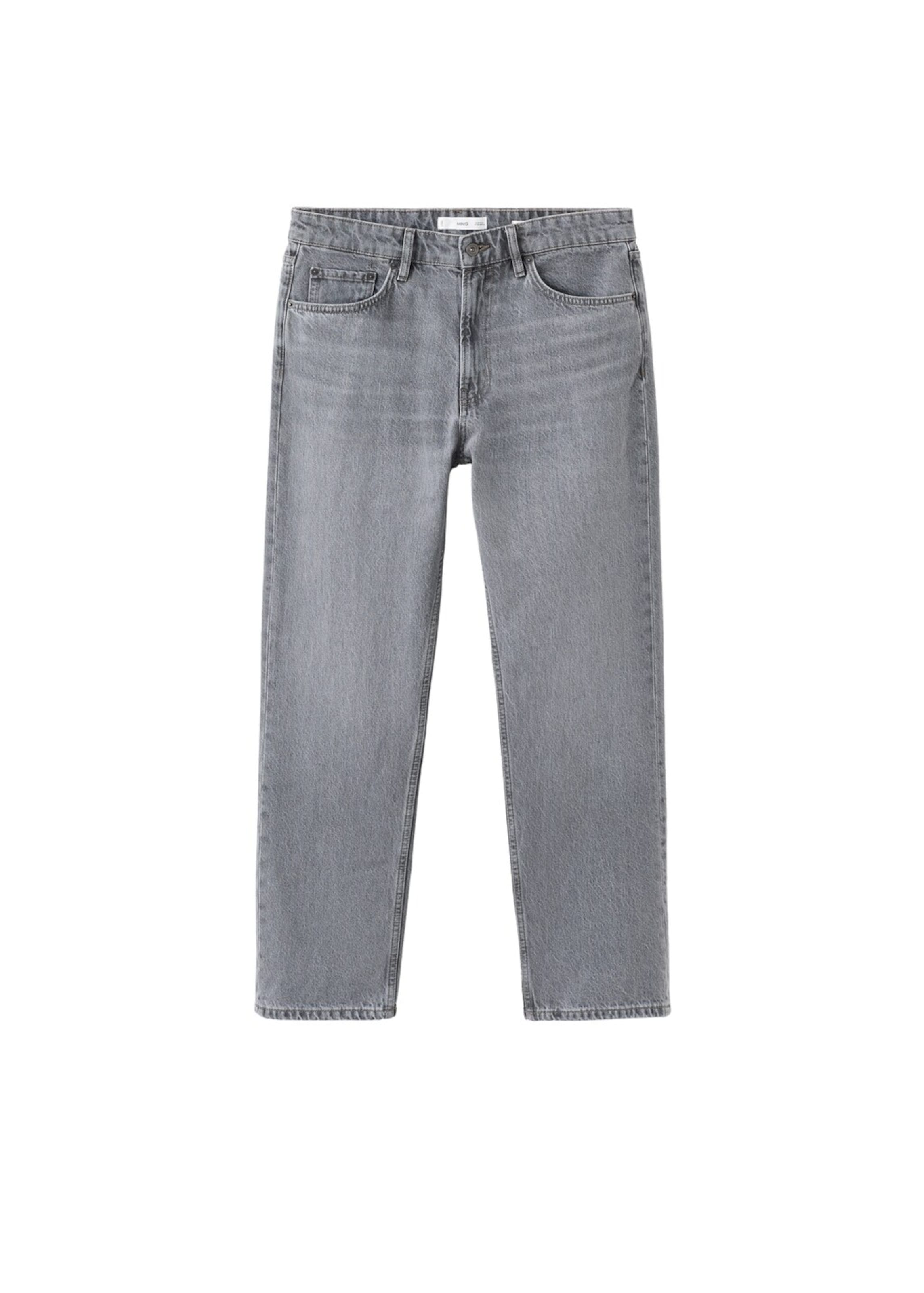 MANGO MAN Regular Jeans 'Moby' in Grau: Vorderseite