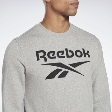 Reebok Športna majica | siva barva