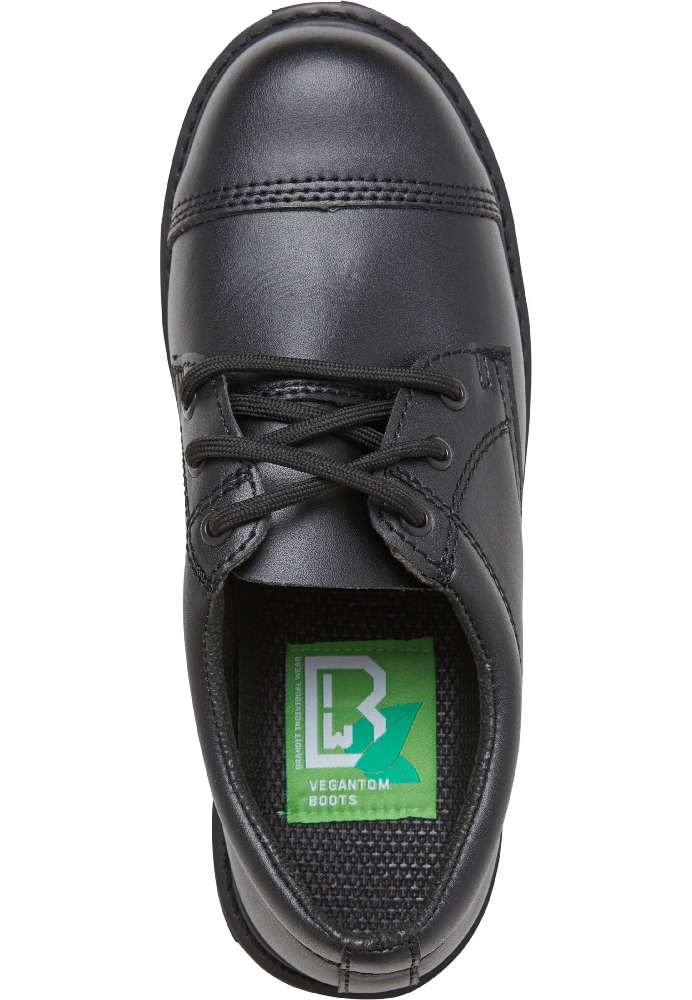 Brandit Lace-up shoe 'Vegantom' in Black