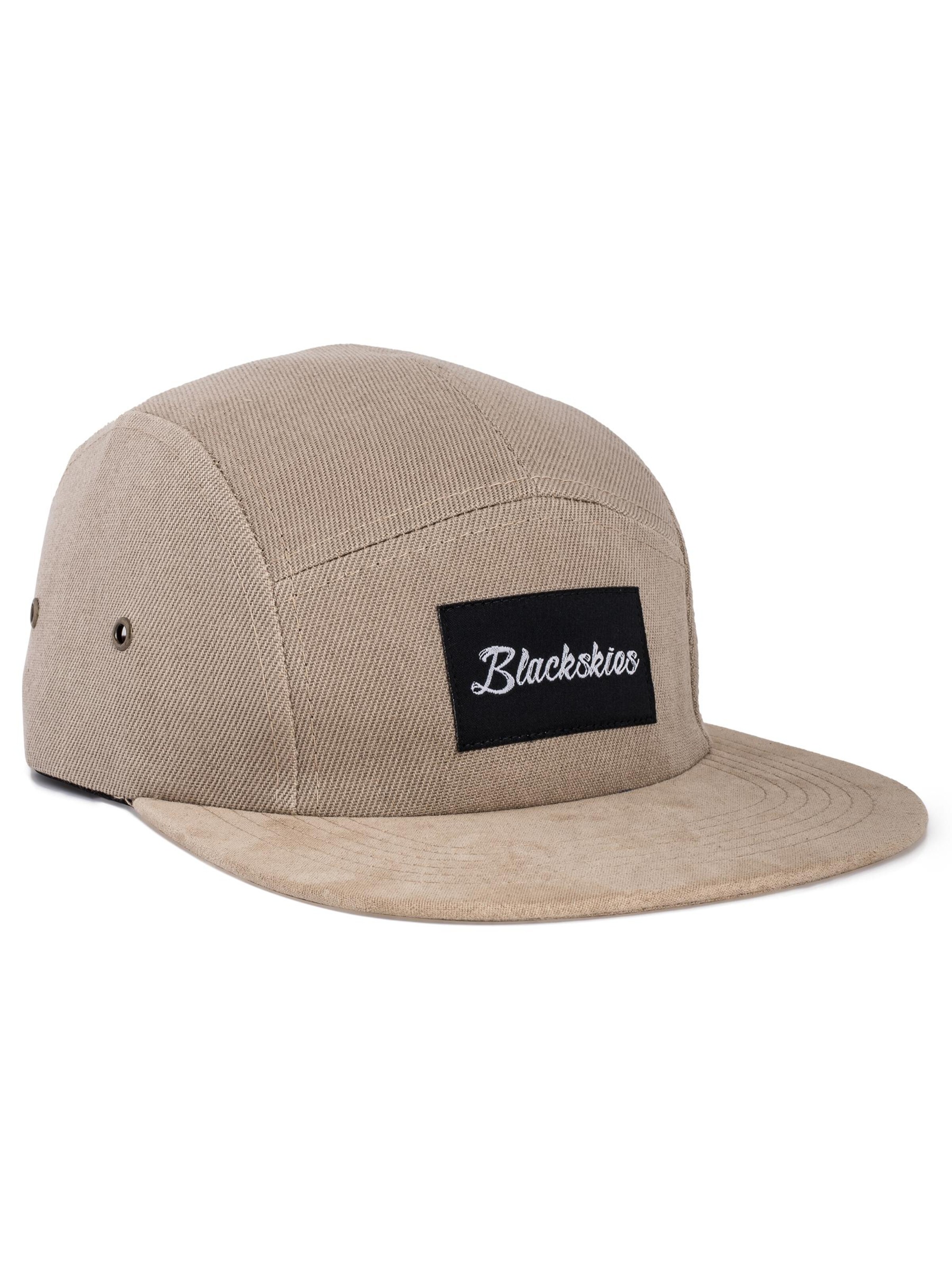 Blackskies Cap 'Port 5-Panel'‌‌‌‌ in Beige: Vorderseite