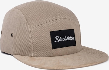 Blackskies Cap 'Port 5-Panel' in Beige: Vorderseite