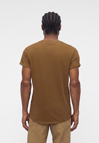 G-STAR T-shirt 'Lash' i brun