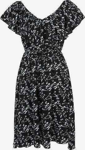 Awesome Apparel Dress in Black: front