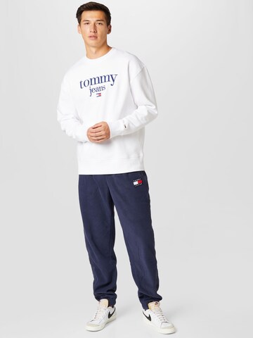 Tommy Jeans Mikina – bílá