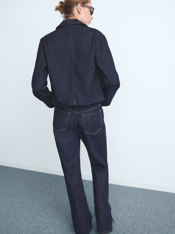 MANGO Flared Jeans 'ANAIS' in Blue