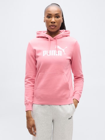 PUMA Sports sweatshirt 'ESS No. 1' in Pink: front