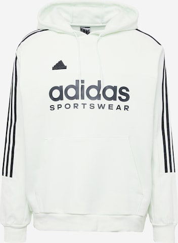 ADIDAS SPORTSWEAR Athletic Sweatshirt 'House of Tiro' in White: front