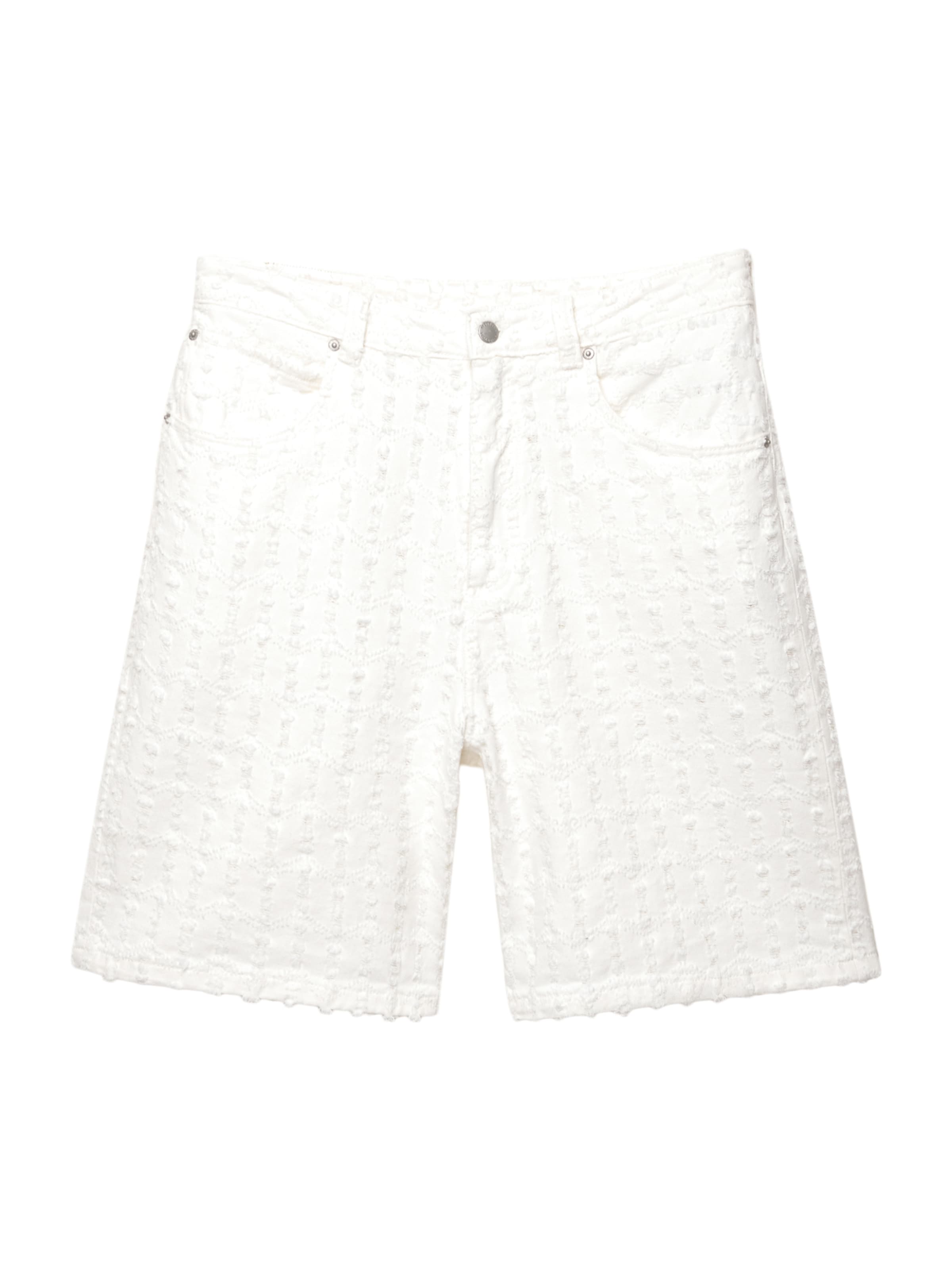 Pull&Bear Loosefit Farmer - fehér: elől