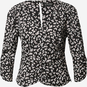 Camicia da donna di Miss Selfridge in nero: frontale