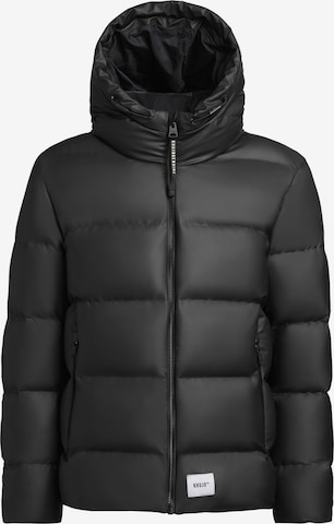 Veste d’hiver 'DOVER' khujo en noir : devant