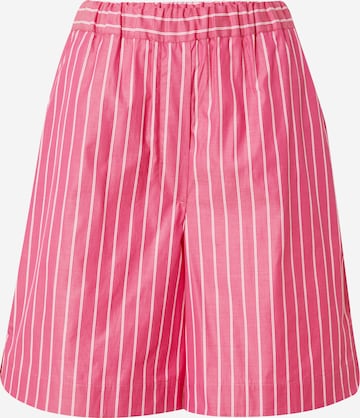 Max Mara Leisure Wide leg Pants 'VEZZO' in Pink: front