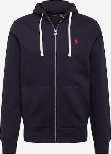 Džemperis iš Polo Ralph Lauren, spalva – granatų spalva / juoda, Prekių apžvalga