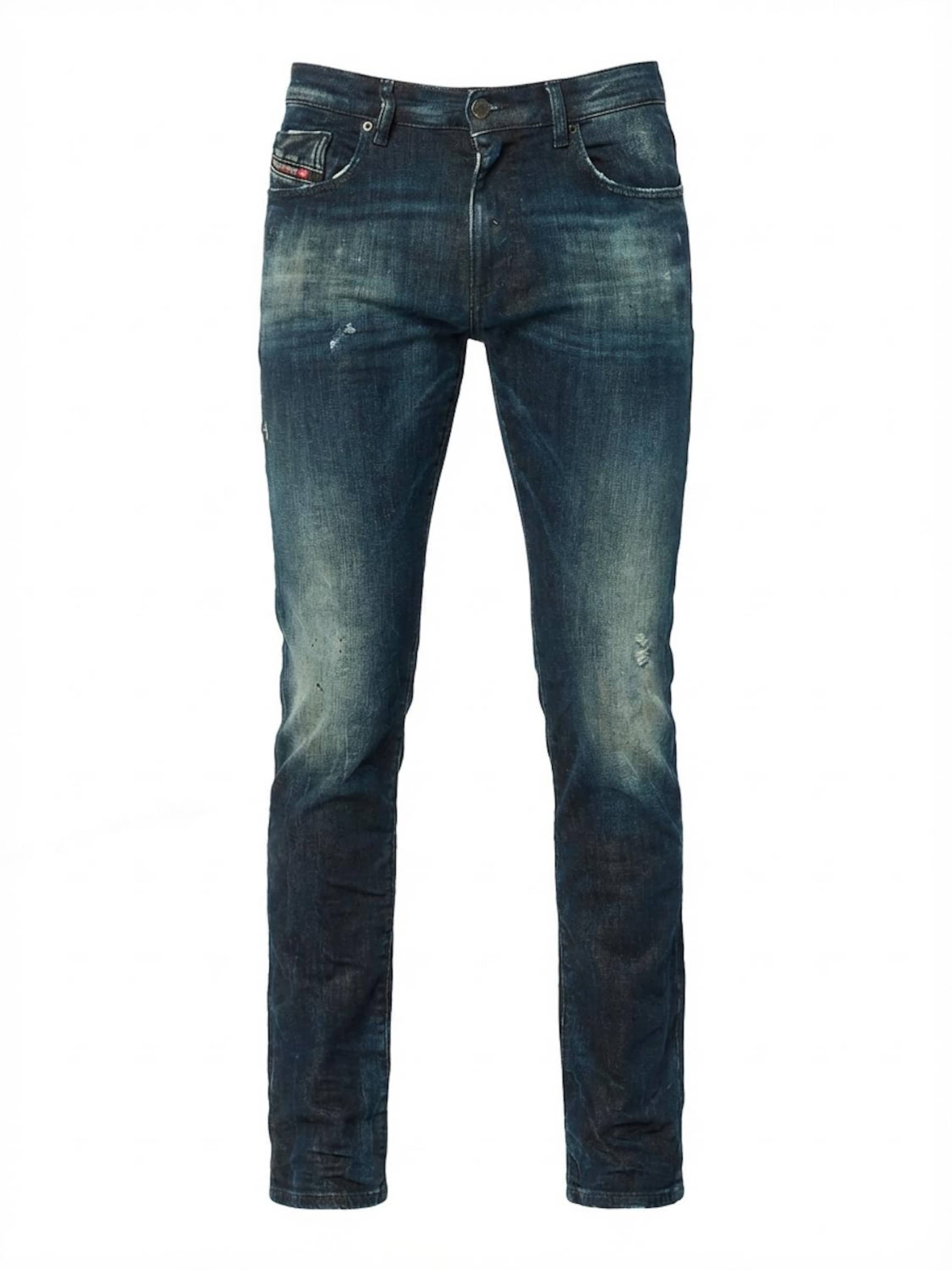 DIESEL Jeans 'D-STRUKT SUPERSTRETCH JOGGJEANS' in de kleur Marine, Productweergave