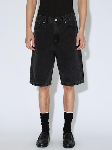 Dr. Denim Loosefit Jeans 'Omar Shorts' in Grijs