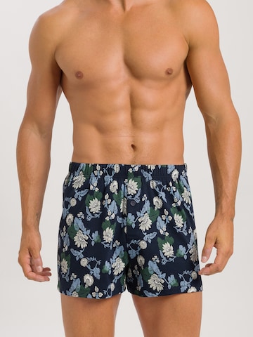 Hanro Boxershorts 'Fancy' in Blauw: voorkant