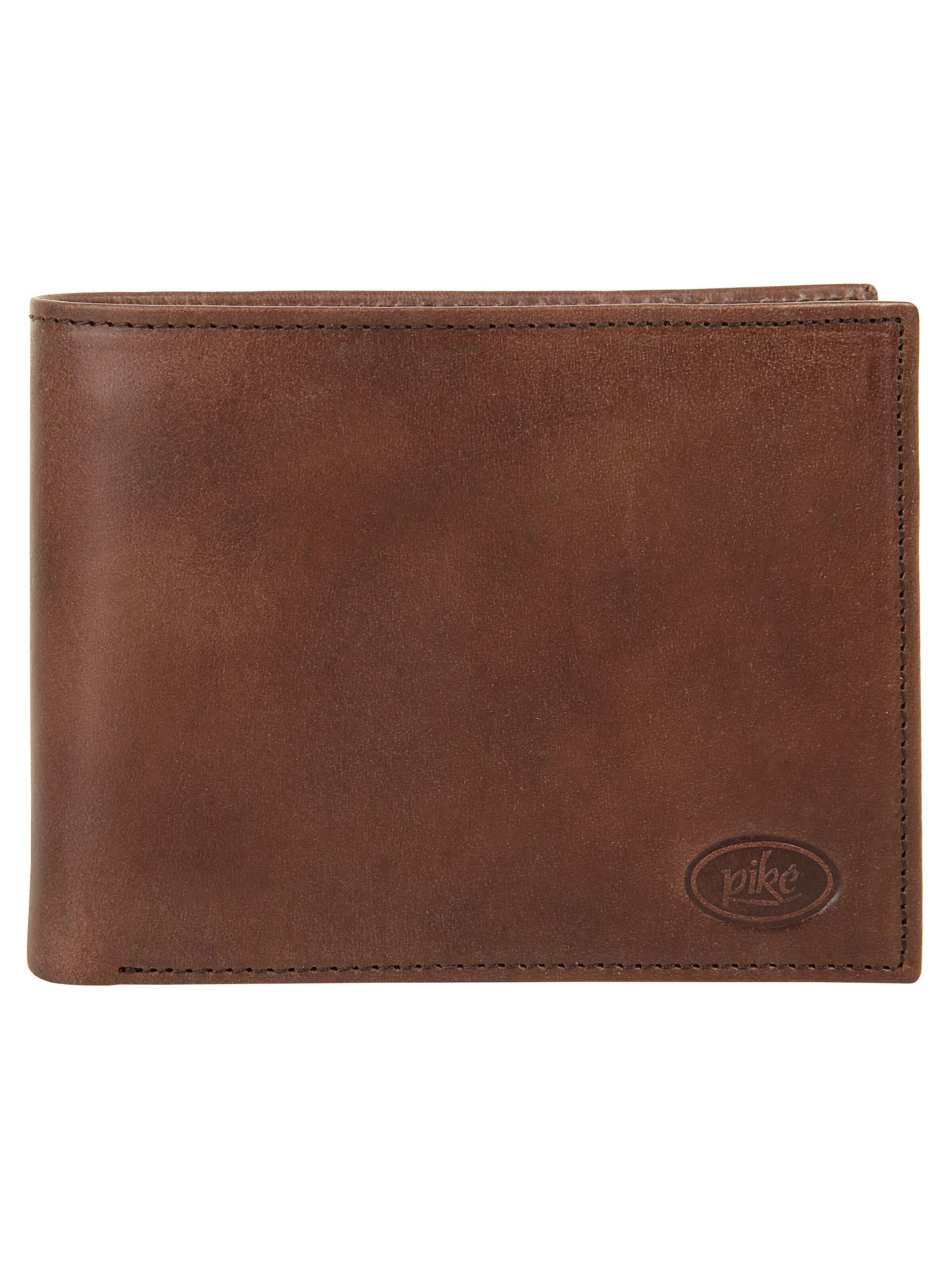 piké Wallet in Brown: front