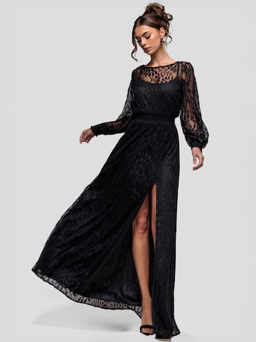 GODDIVA Avondjurk in Zwart