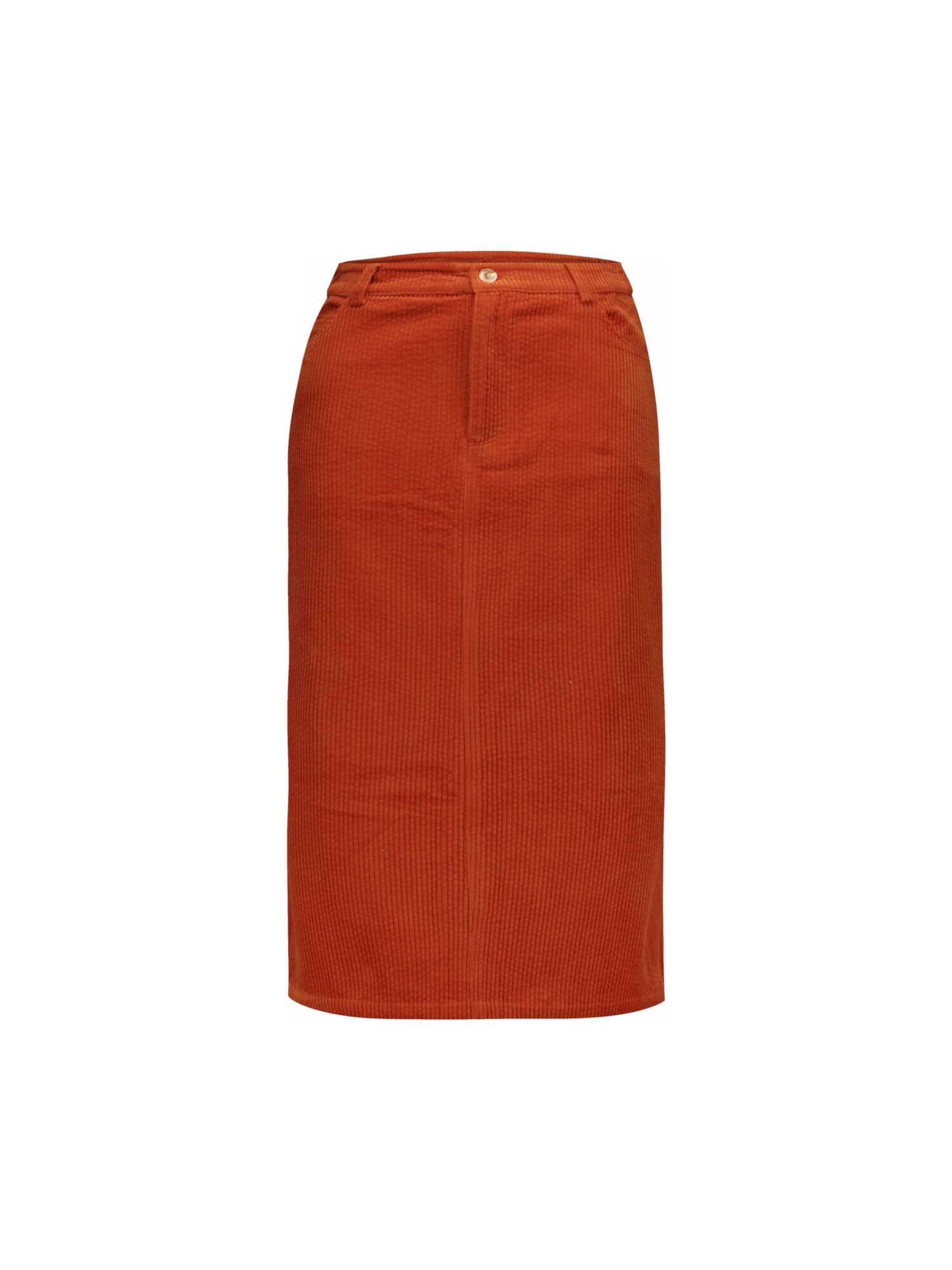 Jupe 'MELOANE' Deeluxe en orange : devant