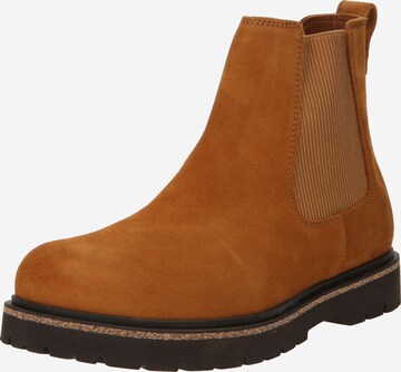 BIRKENSTOCK Chelsea boots in Bruin: voorkant