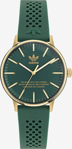 ADIDAS ORIGINALS Analoog horloge 'Code One' in Groen: voorkant