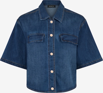 APART Blouse in Blue: front