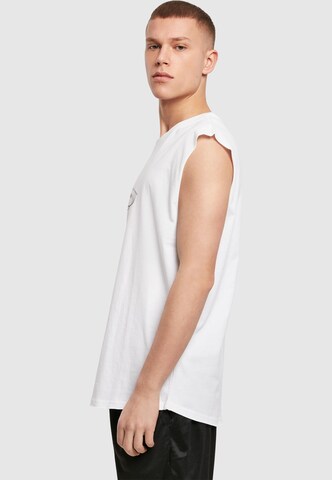 T-Shirt 'Yin & Jang Fish' Merchcode en blanc