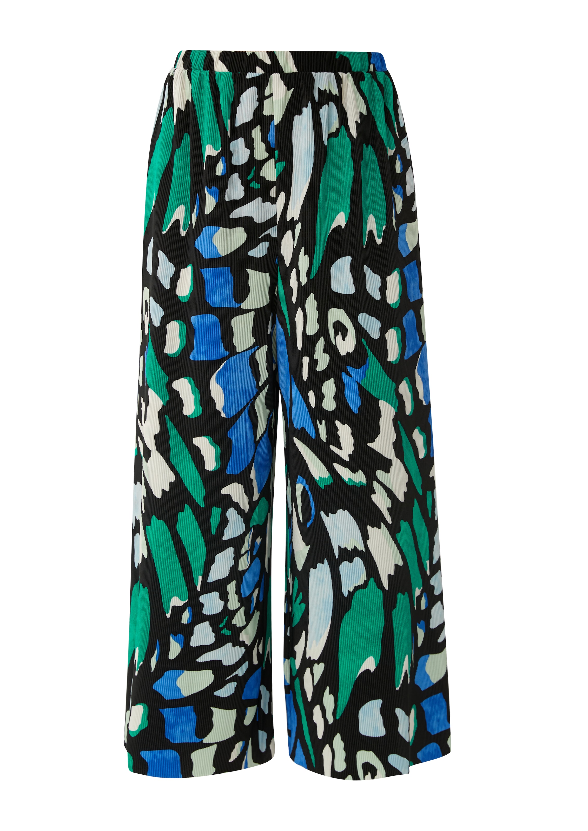 Wide Leg Pantalon s.Oliver en noir : devant