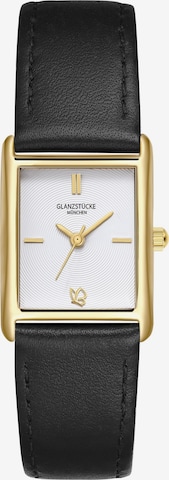 Glanzstücke München Analoguhr in Gold: Vorderseite