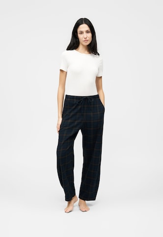 Pantaloncini da pigiama di Abercrombie & Fitch in verde: frontale