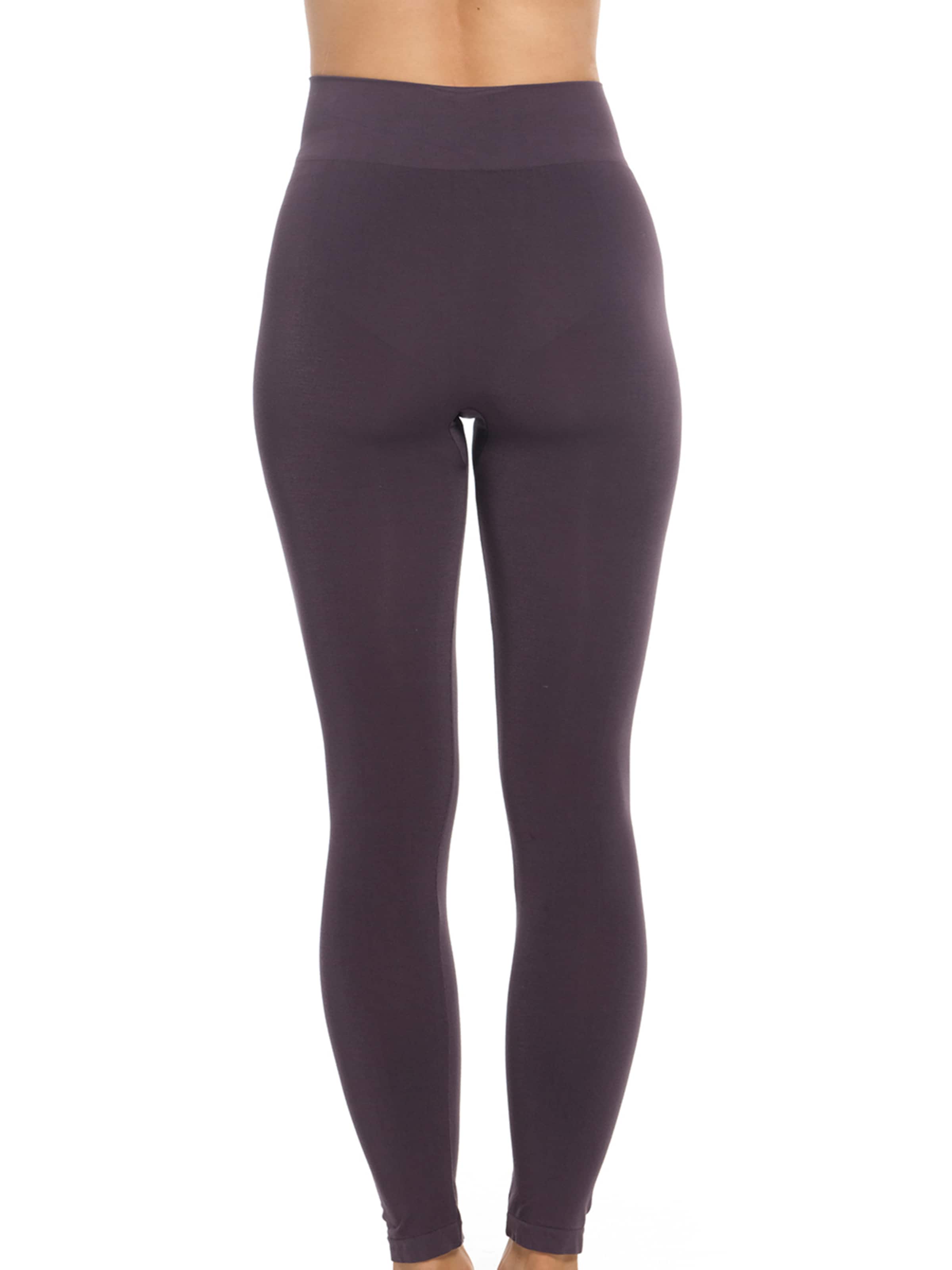 MAGIC Bodyfashion Skinny Legíny - Sivá