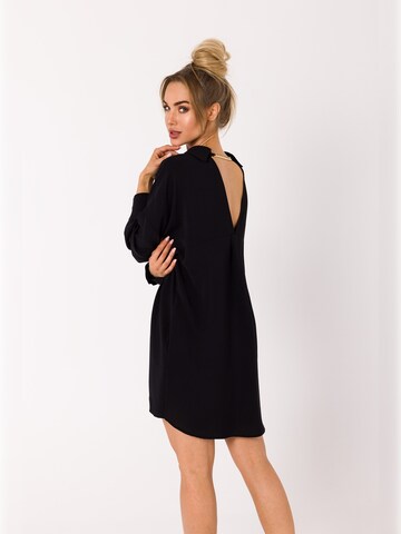 made of emotion - Vestido camisero 'M740' en negro