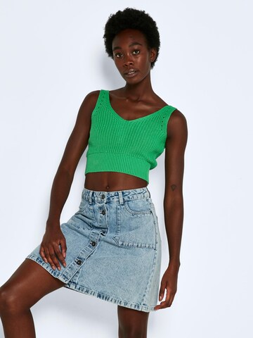Noisy may Knitted top 'SARA' in Green