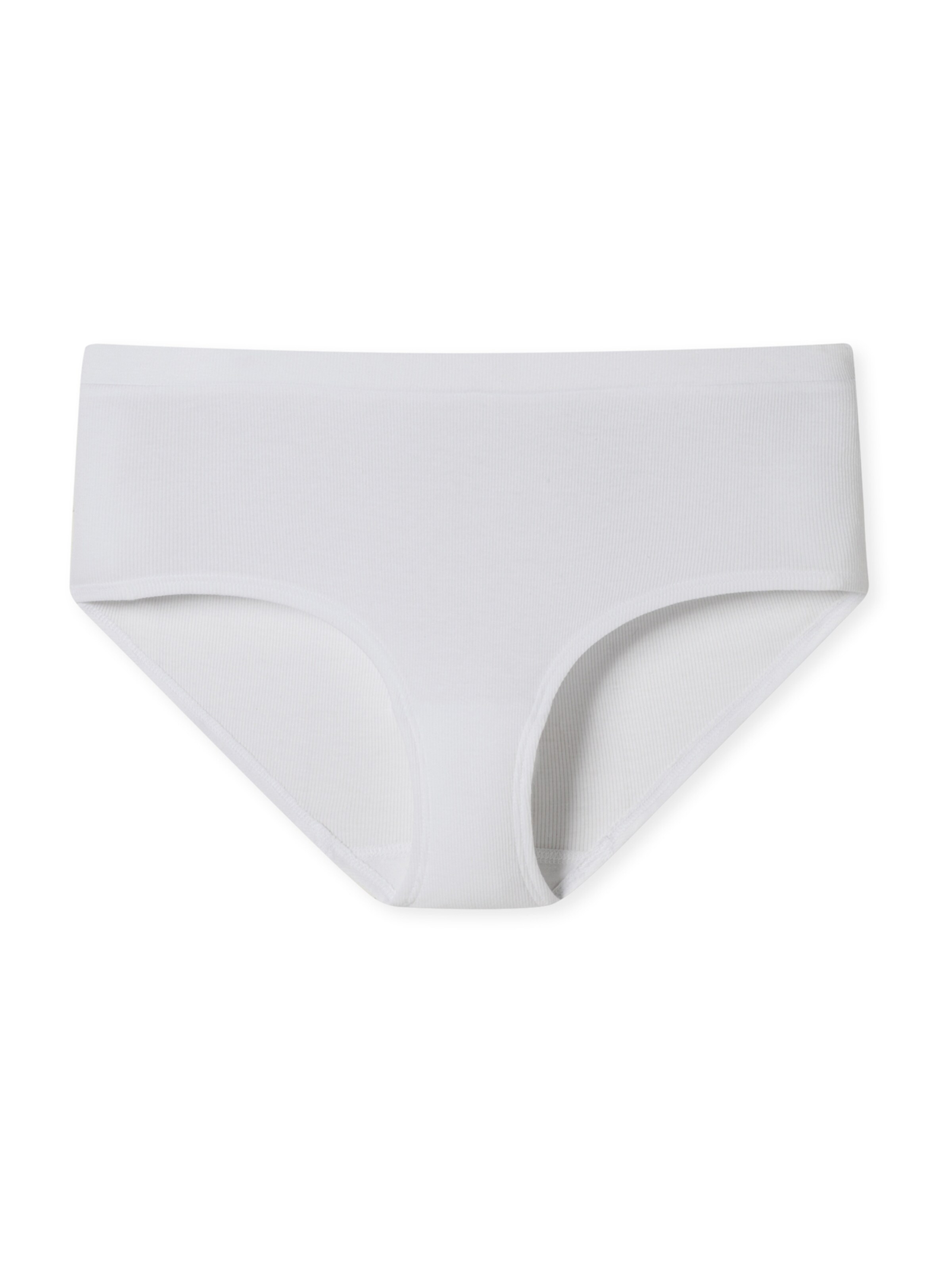 SCHIESSER Panty 'Pure Rib' in White: front