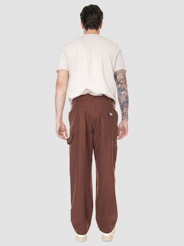 Obey Baggy Bukser 'M' Big Timer Sepia' i brun