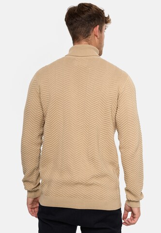 INDICODE JEANS Pullover 'Saini' in Beige