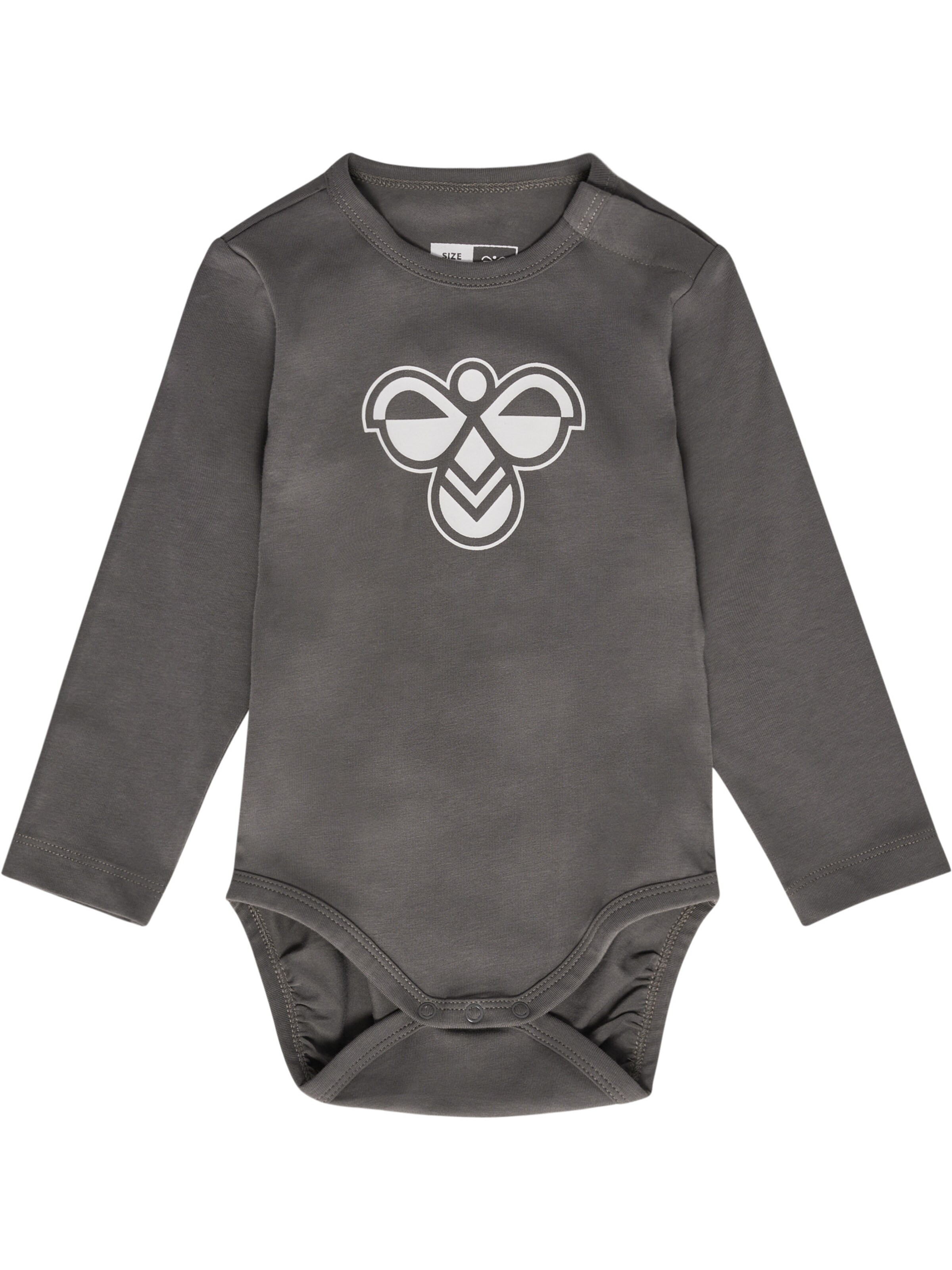 Hummel Romper/bodysuit 'Mini' in Grey: front