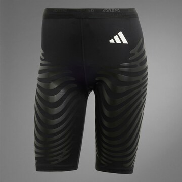 Skinny Pantalon de sport 'Adizero Control Running Short' ADIDAS PERFORMANCE en noir