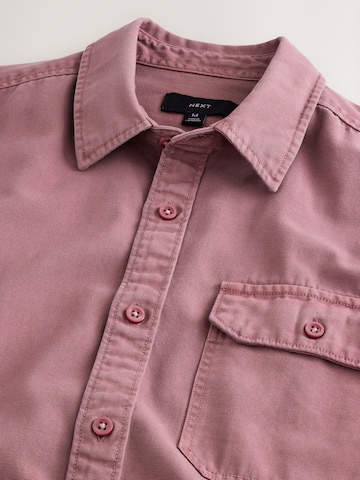 Next Средняя посадка Рубашка в Ярко-розовый