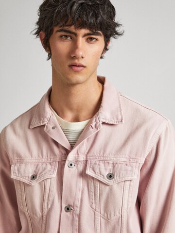 Pepe Jeans Übergangsjacke 'PINNERS CLRD' in Pink