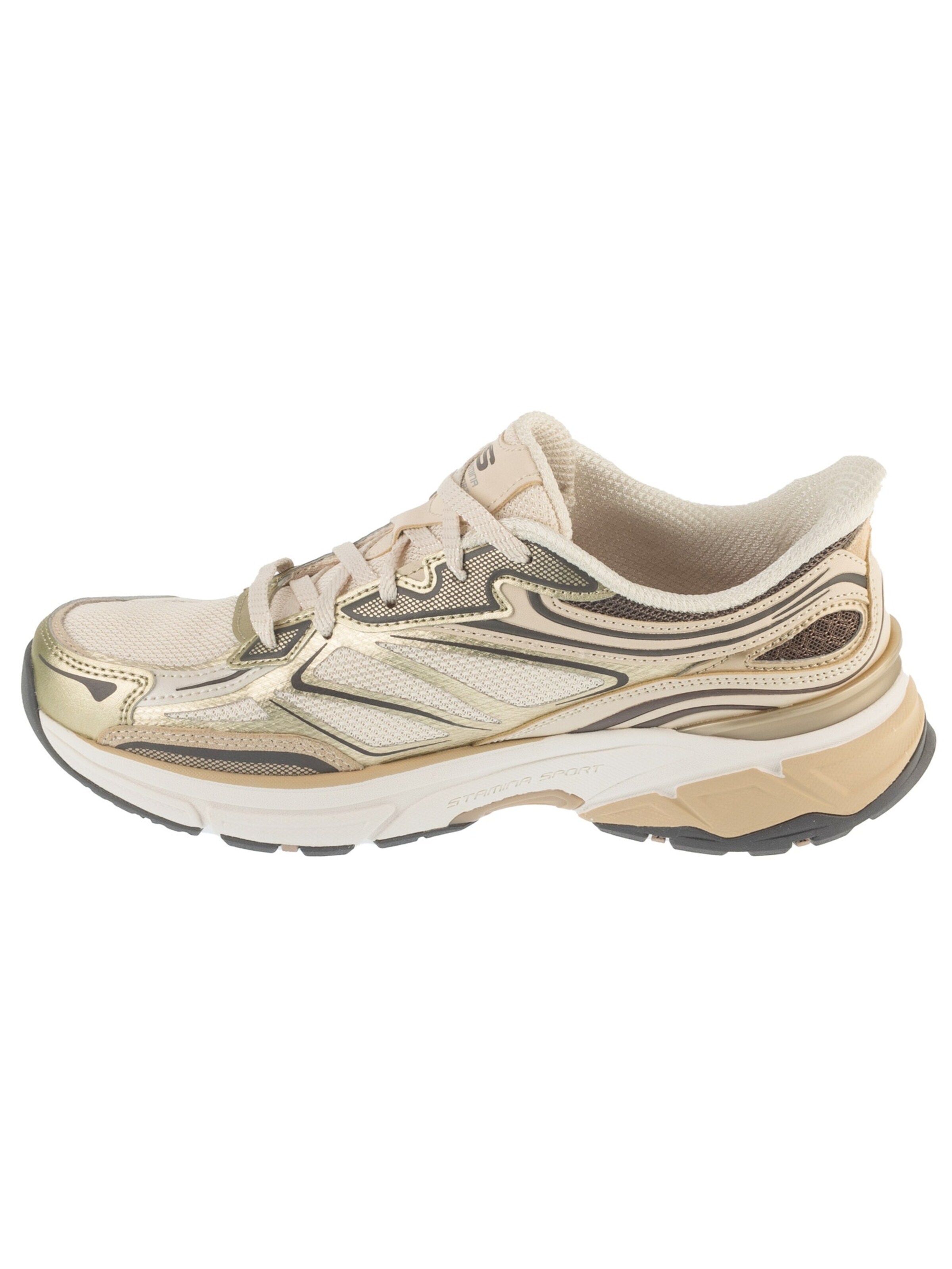 SKECHERS Sneakers laag 'Skechers Slip-Ins: Stamina Sport' in Beige