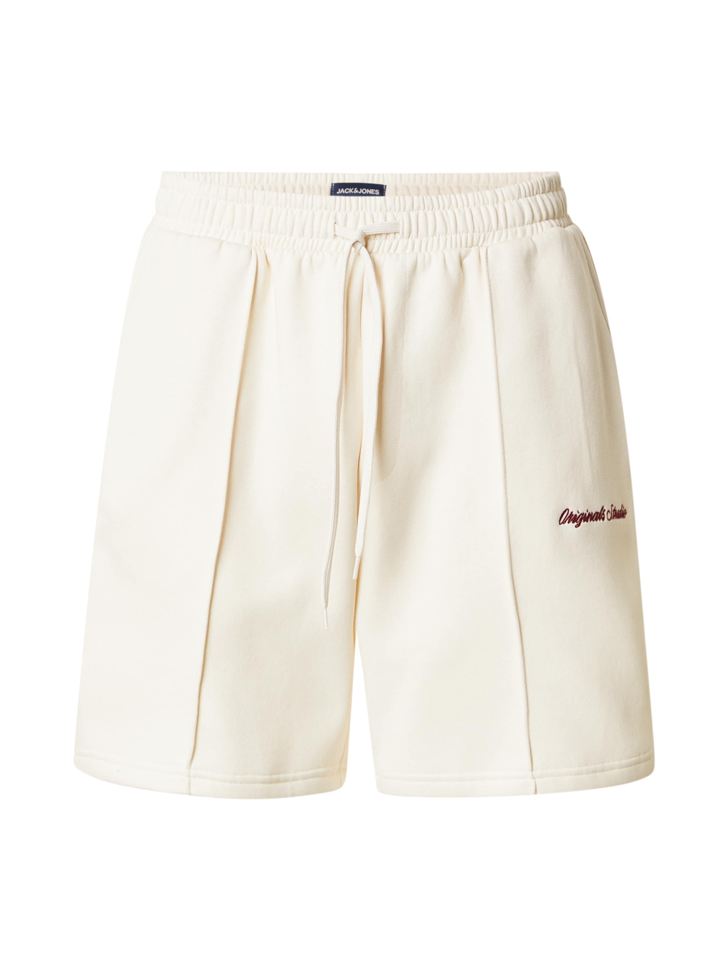 JACK & JONES Avar lõige Püksid 'JWHBILL', värv valge: eest vaates