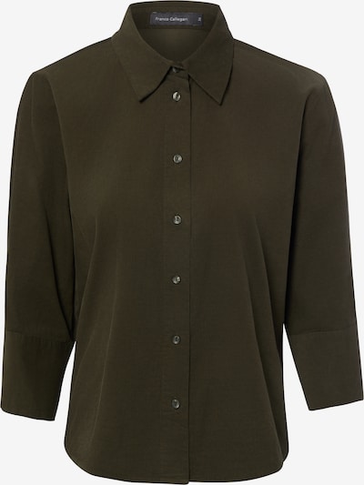 Franco Callegari Bluse in S in khaki, Produktansicht
