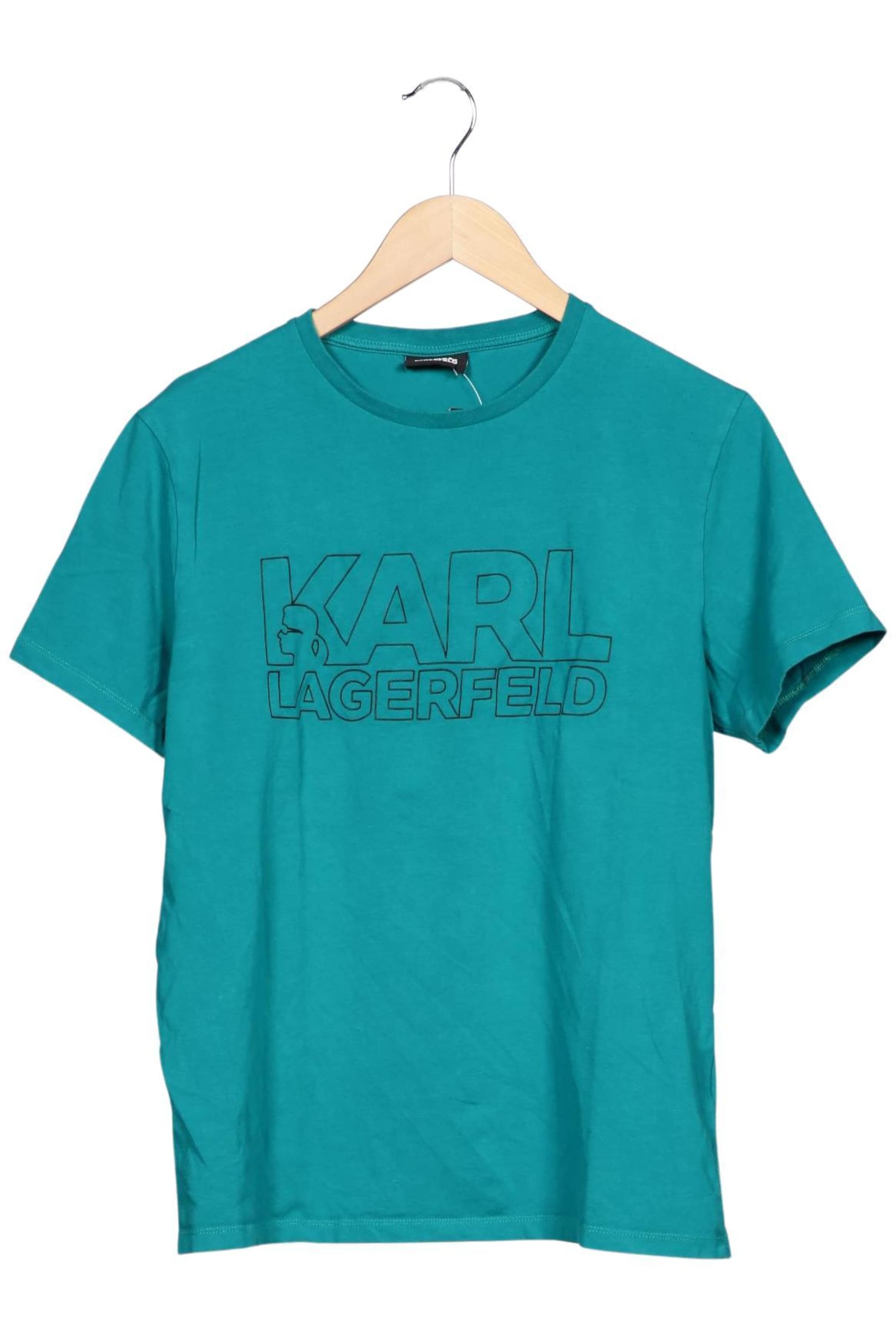 Karl Lagerfeld Shirt in L in Turquoise, Item view
