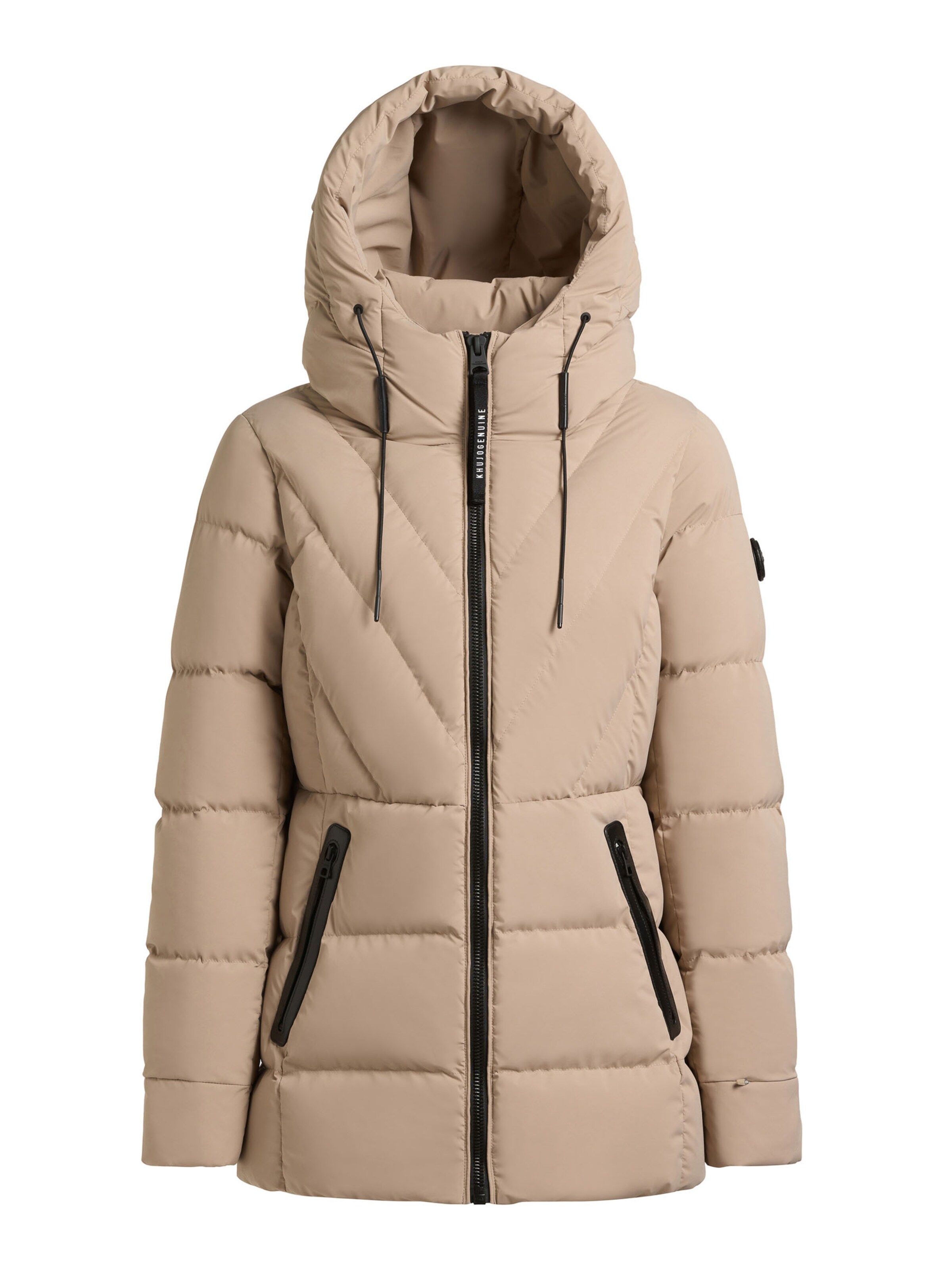 khujo Winter Jacket 'Rabb2' in Beige: front