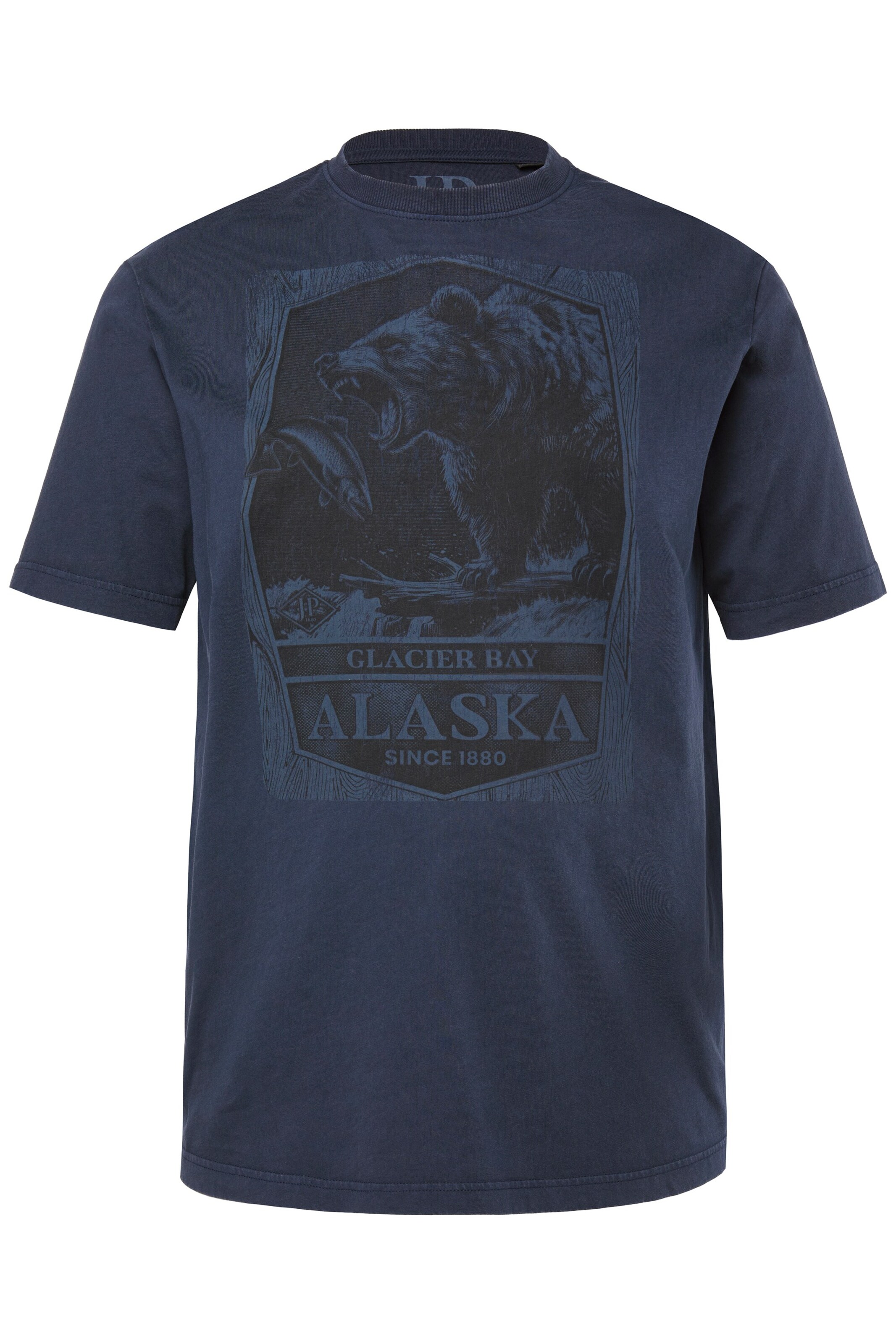 JP1880 Shirt in Blauw: voorkant