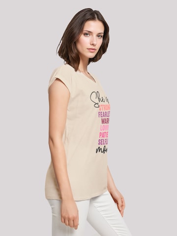 T-shirt F4NT4STIC en beige