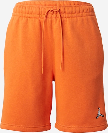 Jordan Regular Broek in Oranje: voorkant